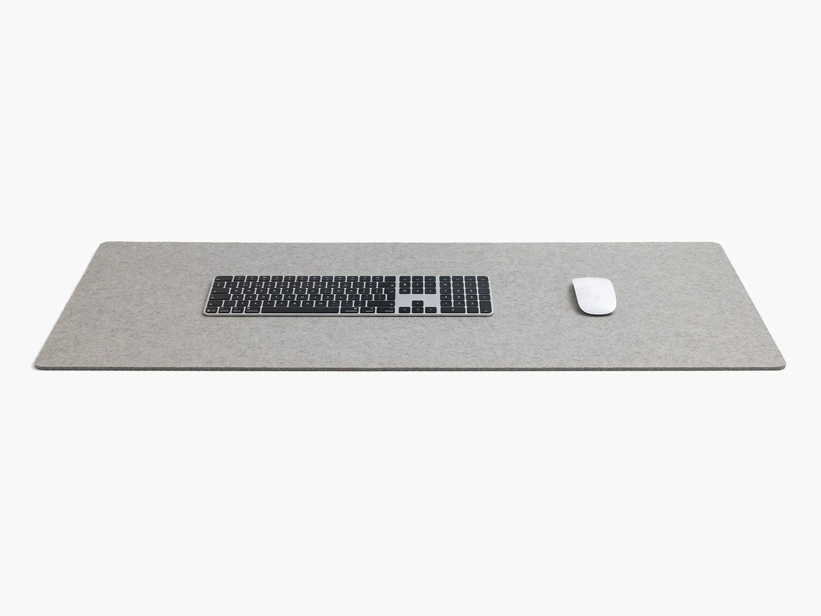 Desk Pad Large - Grey Melange