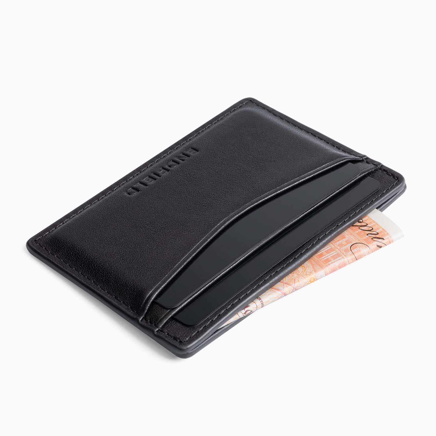 Slim Card Holder - Black