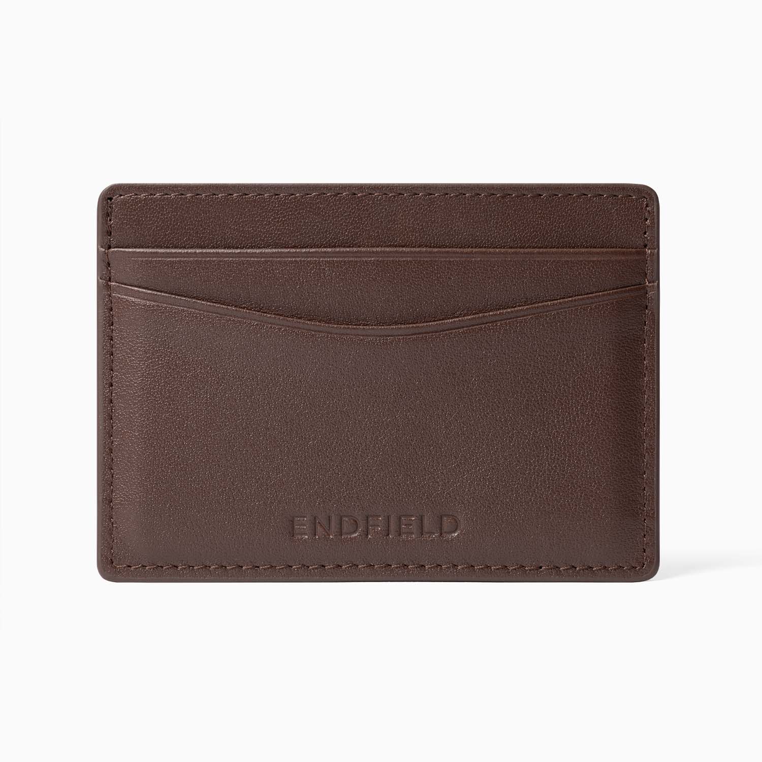 Slim Card Holder - Brown